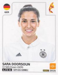 2017 Panini UEFA Women's EURO 2017 The Netherlands Stickers #109 Sara Doorsoun Front