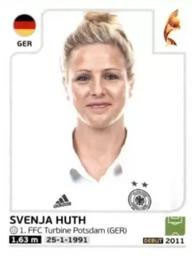 2017 Panini UEFA Women's EURO 2017 The Netherlands Stickers #112 Svenja Huth Front