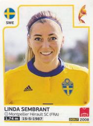 2017 Panini UEFA Women's EURO 2017 The Netherlands Stickers #121 Linda Sembrant Front