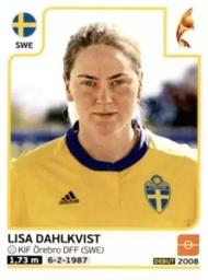 2017 Panini UEFA Women's EURO 2017 The Netherlands Stickers #125 Lisa Dahlkvist Front