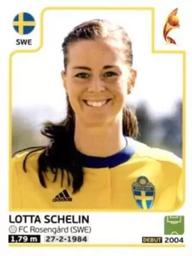 2017 Panini UEFA Women's EURO 2017 The Netherlands Stickers #131 Lotta Schelin Front
