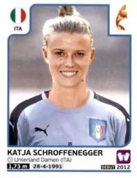 2017 Panini UEFA Women's EURO 2017 The Netherlands Stickers #138 Katja Schroffenegger Front