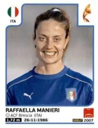 2017 Panini UEFA Women's EURO 2017 The Netherlands Stickers #142 Raffaella Manieri Front
