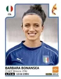 2017 Panini UEFA Women's EURO 2017 The Netherlands Stickers #148 Barbara Bonansea Front