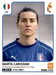 2017 Panini UEFA Women's EURO 2017 The Netherlands Stickers #150 Marta Carissimi Front