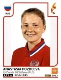 2017 Panini UEFA Women's EURO 2017 The Netherlands Stickers #168 Anastasia Pozdeeva Front