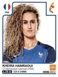 2017 Panini UEFA Women's EURO 2017 The Netherlands Stickers #188 Kheira Hamraoui Front