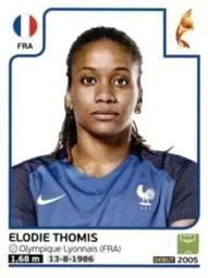 2017 Panini UEFA Women's EURO 2017 The Netherlands Stickers #194 Elodie Thomis Front