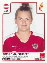 2017 Panini UEFA Women's EURO 2017 The Netherlands Stickers #220 Sophie Maierhofer Front