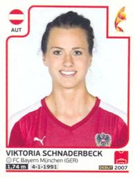 2017 Panini UEFA Women's EURO 2017 The Netherlands Stickers #224 Viktoria Schnaderbeck Front