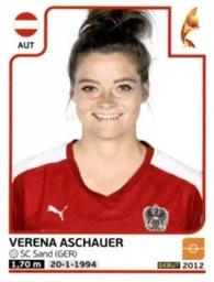 2017 Panini UEFA Women's EURO 2017 The Netherlands Stickers #225 Verena Aschauer Front