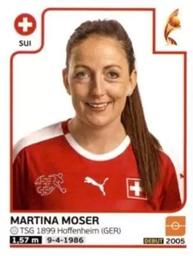 2017 Panini UEFA Women's EURO 2017 The Netherlands Stickers #244 Martina Moser Front