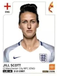 2017 Panini UEFA Women's EURO 2017 The Netherlands Stickers #266 Jill Scott Front