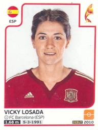 2017 Panini UEFA Women's EURO 2017 The Netherlands Stickers #306 Vicky Losada Front