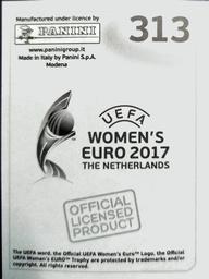 2017 Panini UEFA Women's EURO 2017 The Netherlands Stickers #313 Alexia Putellas Back