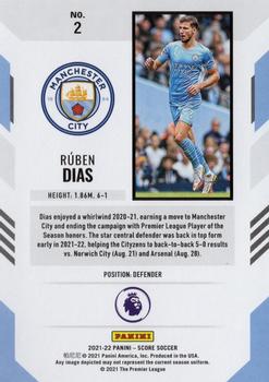 2021-22 Score Premier League #2 Ruben Dias Back