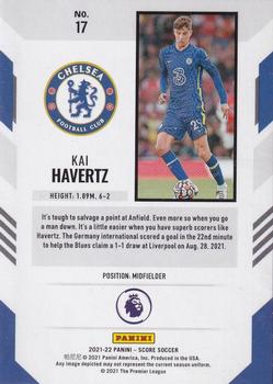 2021-22 Score Premier League #17 Kai Havertz Back