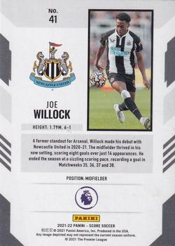 2021-22 Score Premier League #41 Joe Willock Back
