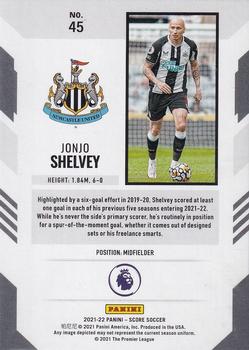 2021-22 Score Premier League #45 Jonjo Shelvey Back