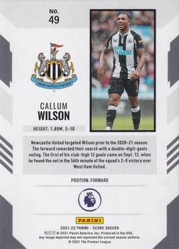 2021-22 Score Premier League #49 Callum Wilson Back