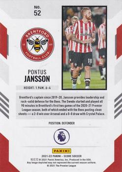 2021-22 Score Premier League #52 Pontus Jansson Back