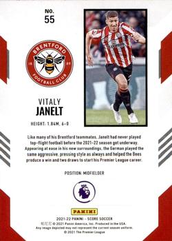 2021-22 Score Premier League #55 Vitaly Janelt Back