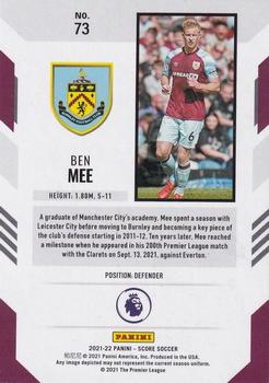 2021-22 Score Premier League #73 Ben Mee Back