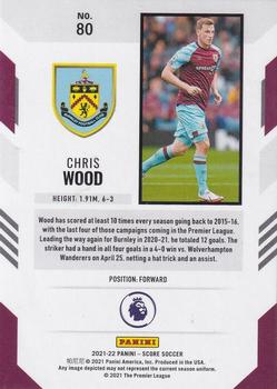 2021-22 Score Premier League #80 Chris Wood Back