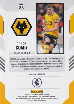 2021-22 Score Premier League #83 Conor Coady Back
