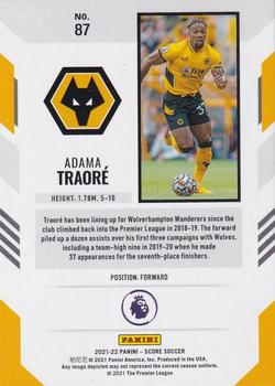 2021-22 Score Premier League #87 Adama Traore Back