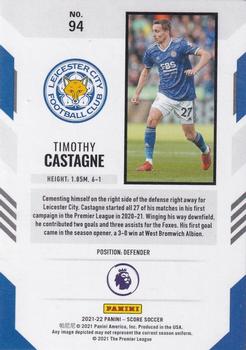 2021-22 Score Premier League #94 Timothy Castagne Back