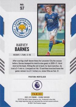 2021-22 Score Premier League #97 Harvey Barnes Back