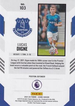 2021-22 Score Premier League #103 Lucas Digne Back