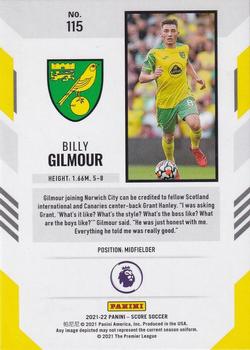 2021-22 Score Premier League #115 Billy Gilmour Back