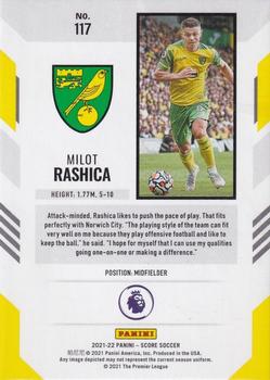 2021-22 Score Premier League #117 Milot Rashica Back