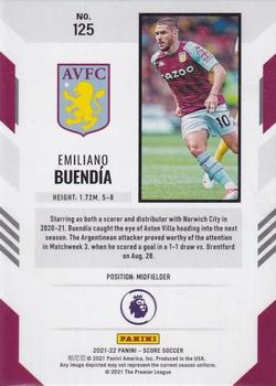 2021-22 Score Premier League #125 Emiliano Buendia Back