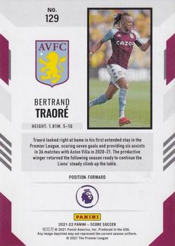 2021-22 Score Premier League #129 Bertrand Traore Back