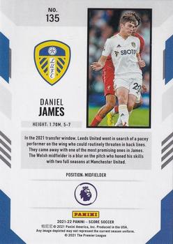 2021-22 Score Premier League #135 Daniel James Back