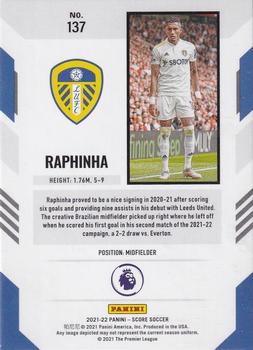 2021-22 Score Premier League #137 Raphinha Back