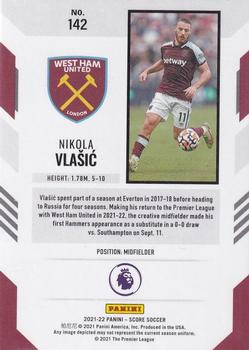 2021-22 Score Premier League #142 Nikola Vlasic Back