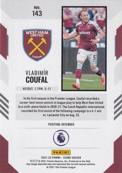 2021-22 Score Premier League #143 Vladimir Coufal Back