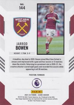 2021-22 Score Premier League #144 Jarrod Bowen Back