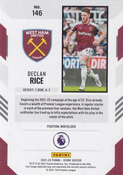 2021-22 Score Premier League #146 Declan Rice Back
