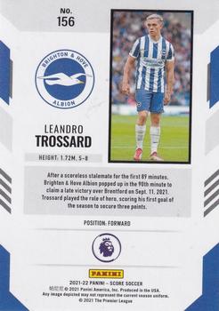 2021-22 Score Premier League #156 Leandro Trossard Back
