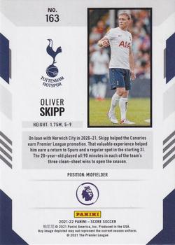 2021-22 Score Premier League #163 Oliver Skipp Back