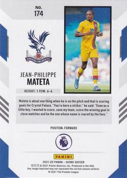 2021-22 Score Premier League #174 Jean-Philippe Mateta Back