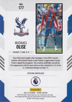 2021-22 Score Premier League #177 Michael Olise Back