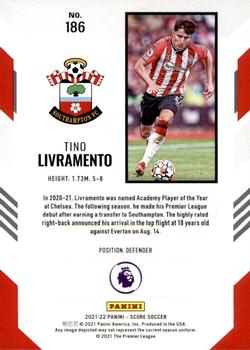 2021-22 Score Premier League #186 Tino Livramento Back
