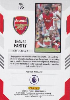 2021-22 Score Premier League #195 Thomas Partey Back