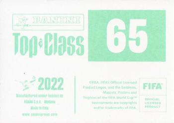 2021-22 Panini Top Class Stickers #65 Celebration Back